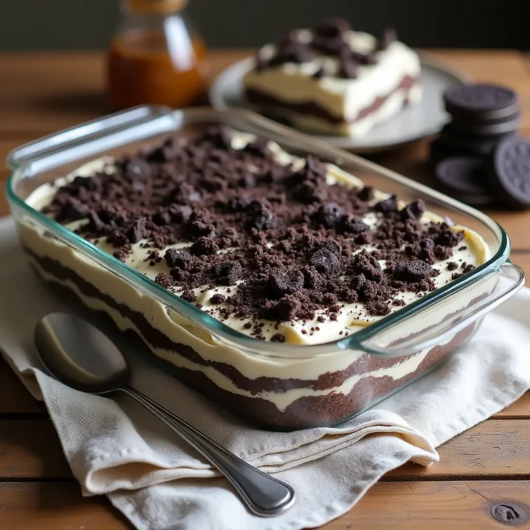 Oreo Lasagna Recipe featured image