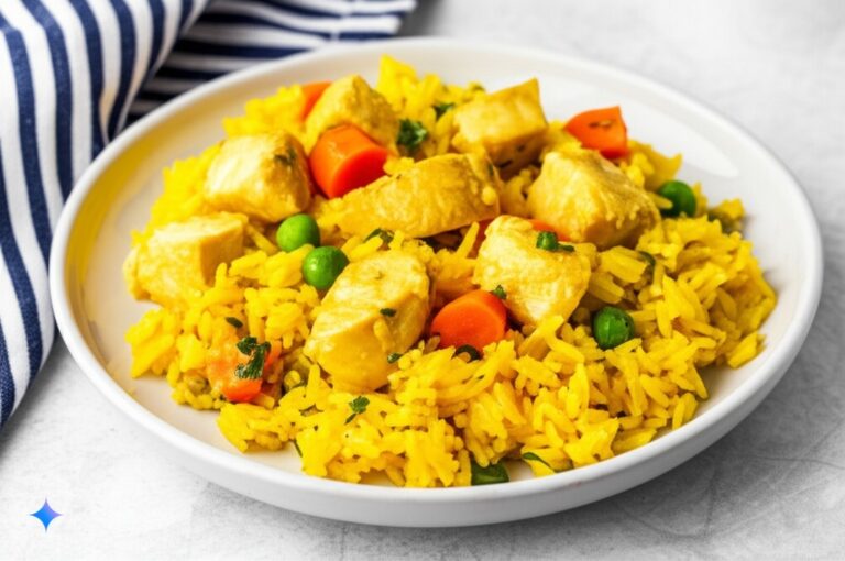chicken and yellow rice recipe